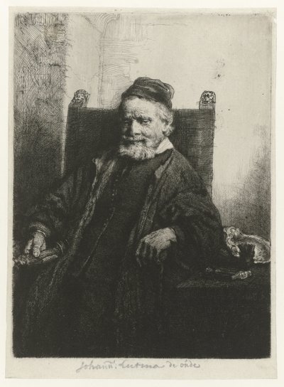 Johannes Lutma av Rembrandt van Rijn