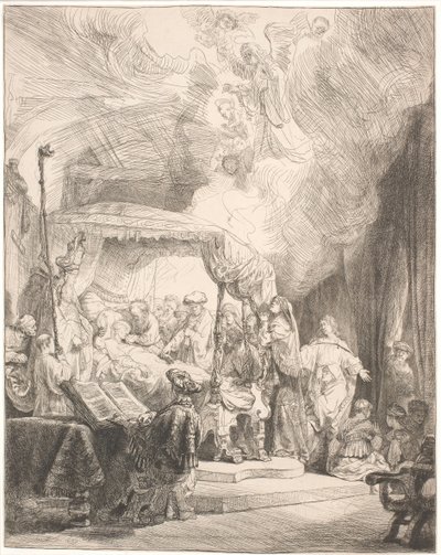 Jungfru Marias död av Rembrandt van Rijn