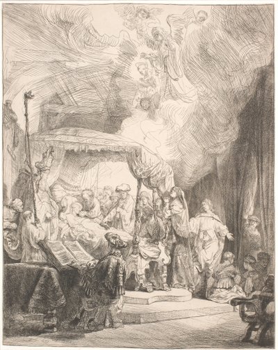 Jungfru Marias död av Rembrandt van Rijn