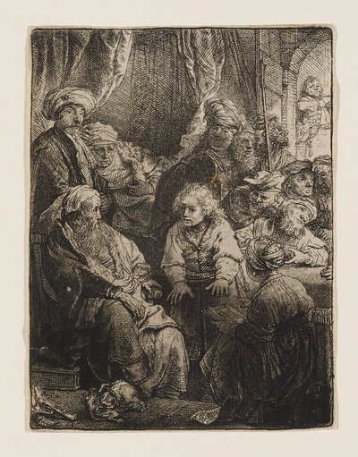 Josef berättar om sina drömmar av Rembrandt van Rijn