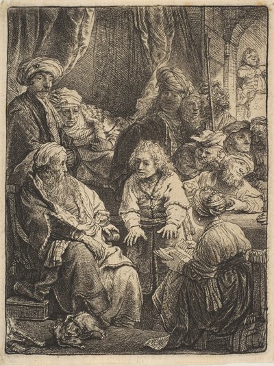 Joseph berättar sina drömmar, 1638. av Rembrandt van Rijn