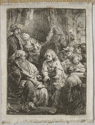 Joseph berättar sina drömmar, 1638. av Rembrandt van Rijn