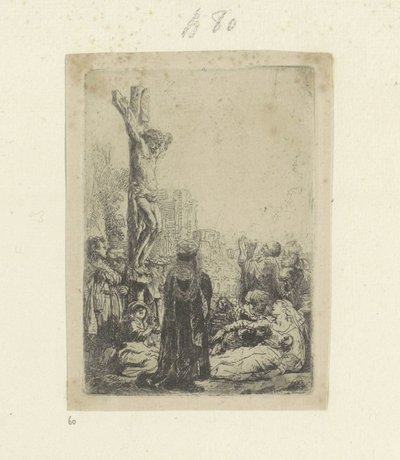 Kruising: liten plaat Samling av åttiofem originaltryck (serietitel) av Rembrandt van Rijn
