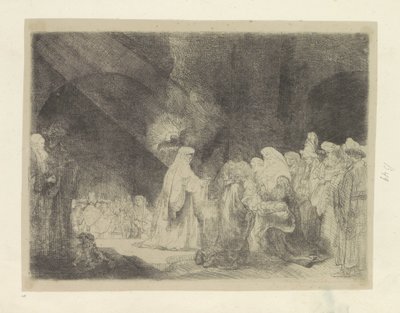 Loflied van Simeon Samling av åttiofem originaltryck (serietitel) av Rembrandt van Rijn