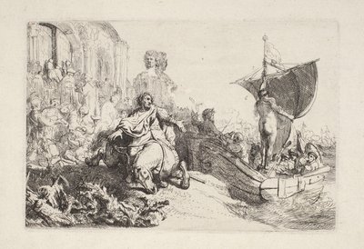 Fortunas skepp av Rembrandt van Rijn