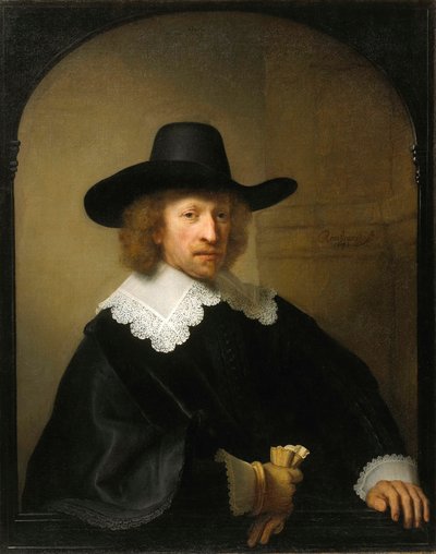 Porträtt av Nicolaes van Bambeeck, 1641. av Rembrandt van Rijn