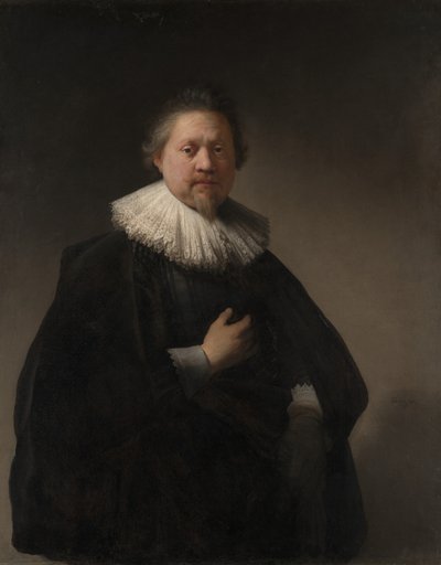Porträtt av en man, troligen medlem av familjen Van Beresteyn, 1632. av Rembrandt van Rijn