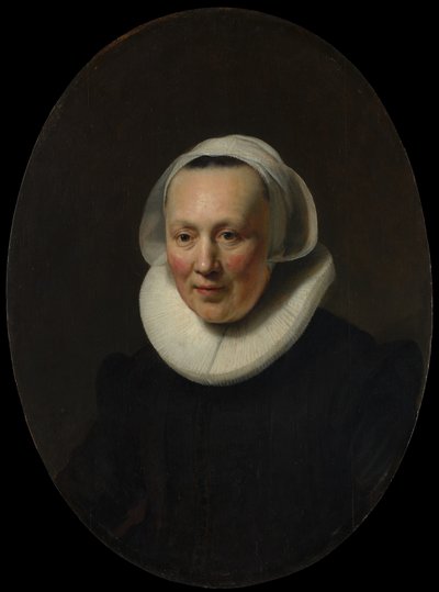 Porträtt av en kvinna, 1633. av Rembrandt van Rijn