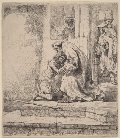Den förlorade sonens återkomst av Rembrandt van Rijn
