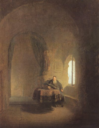 Sankt Anastasius, ca 1660 av Rembrandt van Rijn