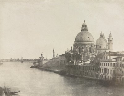 Santa Maria della Salute, utsikt över Canal Grande, Venedig av Rembrandt van Rijn