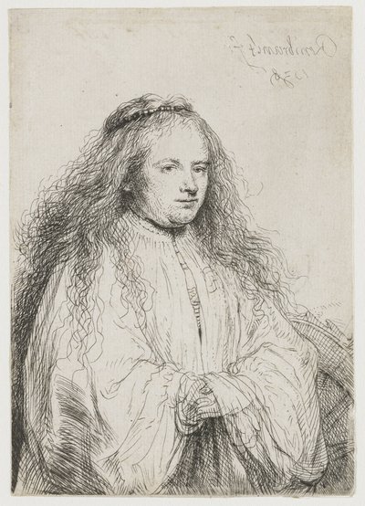 Saskia som den heliga Katarina av Alexandria St Catherine (