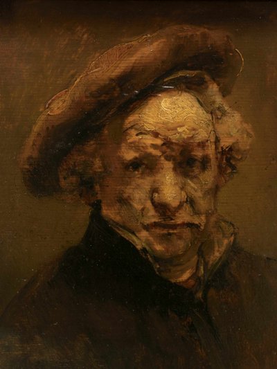Självporträtt, ca 1659. av Rembrandt van Rijn