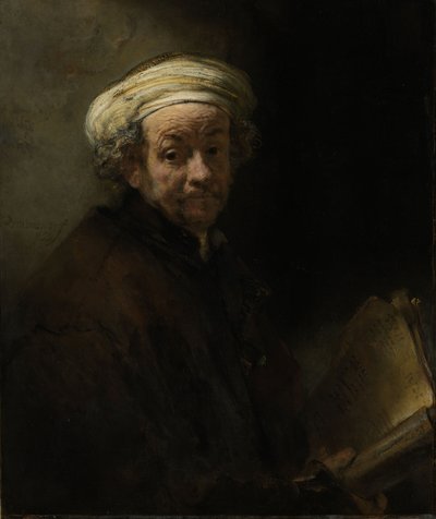 Självporträtt som aposteln Paulus, 1661 av Rembrandt van Rijn