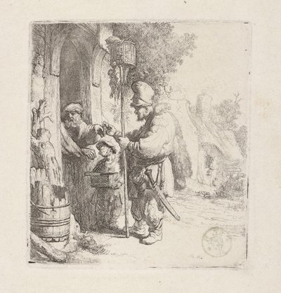 Försäljare av råttgift (Råttfångare) av Rembrandt van Rijn
