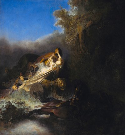 Bortförandet av Proserpina, ca 1631 av Rembrandt van Rijn