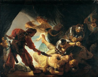 Simsons förblindande av Rembrandt van Rijn