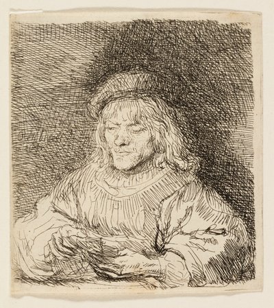 Kortspelaren av Rembrandt van Rijn