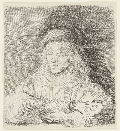 Kortspelaren av Rembrandt van Rijn