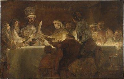 Batavernas konspiration under Claudius Civilis, 1662 av Rembrandt van Rijn
