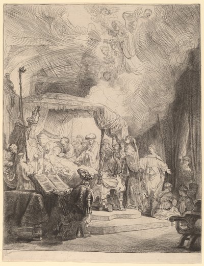 処女スウェーデン人の死 av Rembrandt van Rijn