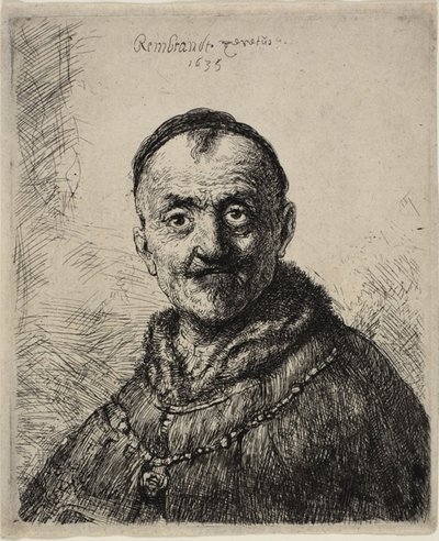 Det första orientaliska huvudet av Rembrandt van Rijn