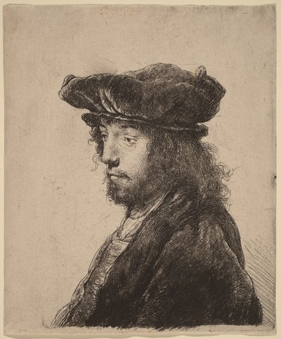 Den fjärde orientaliska ledaren av Rembrandt van Rijn