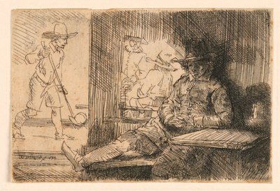 Golfspelaren av Rembrandt van Rijn