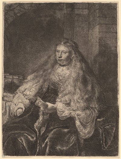 Den stora judiska bruden av Rembrandt van Rijn