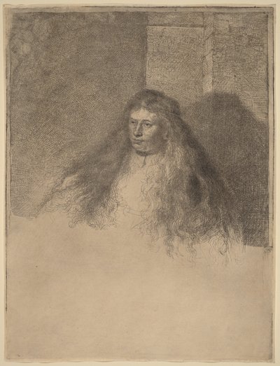 Den stora judiska bruden av Rembrandt van Rijn
