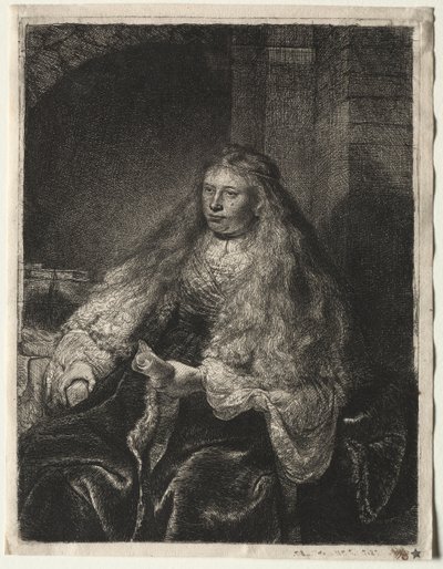 Den stora judiska bruden, 1634. av Rembrandt van Rijn