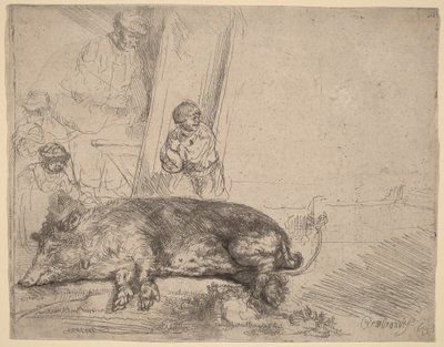 The Hog av Rembrandt van Rijn