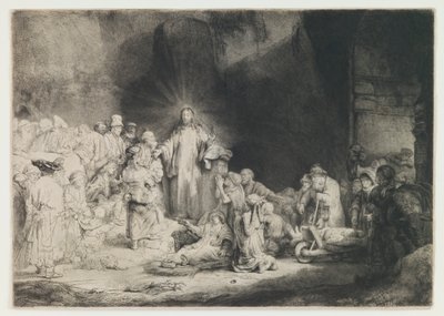 De hundra gulden trycket av Rembrandt van Rijn