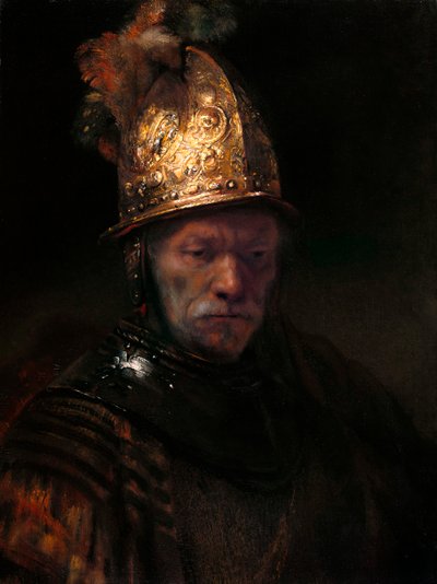 Mannen med den gyllene hjälmen, ca. 1650 av Rembrandt van Rijn