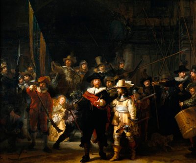 Nattvakten, 1642. av Rembrandt van Rijn