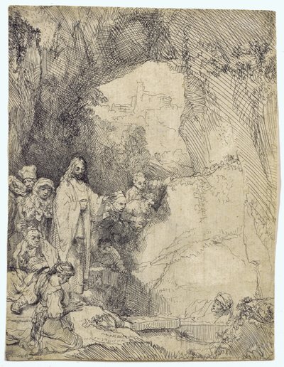 Lazarus uppståndelse av Rembrandt van Rijn
