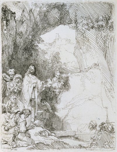 Uppståndelsen av Lasaros, 1642 av Rembrandt van Rijn