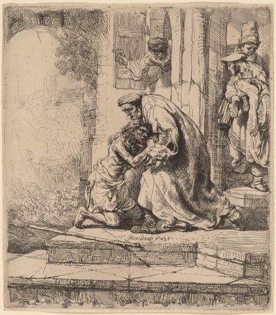 Den förlorade sonens återkomst av Rembrandt van Rijn