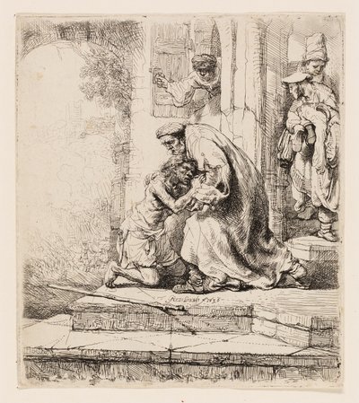 Den förlorade sonens återkomst av Rembrandt van Rijn