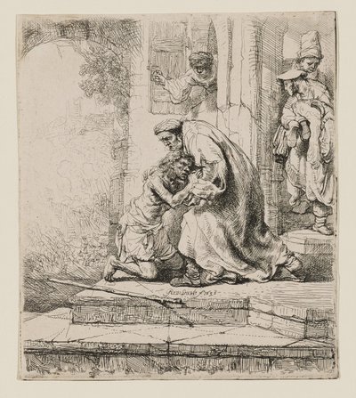 Den förlorade sonens återkomst av Rembrandt van Rijn