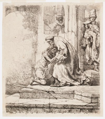Den förlorade sonens återkomst av Rembrandt van Rijn