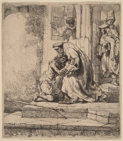Den förlorade sonens återkomst av Rembrandt van Rijn