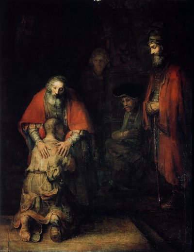 The Return of the Prodigal Son, c1668 av Rembrandt van Rijn