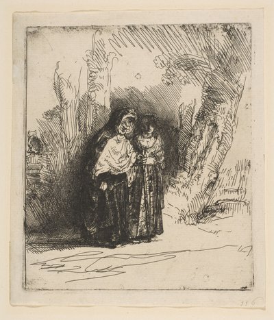 Den spanska zigenaren Preciosa, ca. 1642. av Rembrandt van Rijn