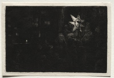 Kungarnas stjärna: Ett nattstycke av Rembrandt van Rijn