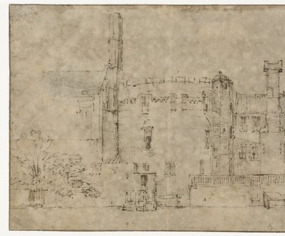 Swijgh Utrecht Tower i Amsterdam av Rembrandt van Rijn