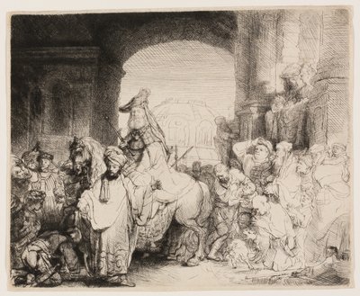 Mordokais triumf av Rembrandt van Rijn