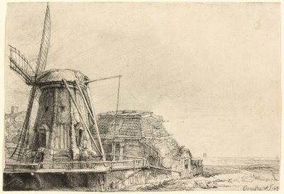 Väderkvarnen av Rembrandt van Rijn