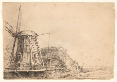 Väderkvarnen av Rembrandt van Rijn