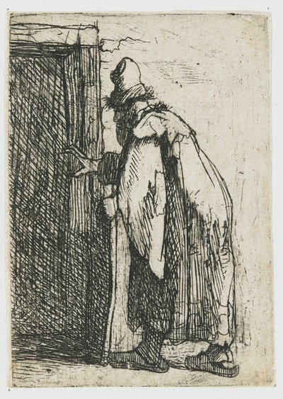 Tobits blindhet: en skiss av Rembrandt van Rijn